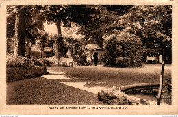 NÂ°9185 Z -cpa Mantes Le Jolie -hÃ'tel Du Grand Cerf- - Mantes La Jolie