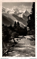 NÂ°9119 Z -cpsm Chamonix -l'Arve Et Le Mont Blanc- - Chamonix-Mont-Blanc