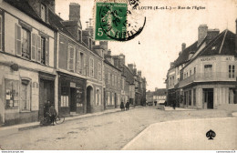 NÂ°9090 Z -cpa La Loupe -rue De L'Ã©glise- - La Loupe