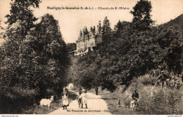 NÂ°9094 Z -cpa Montigny Le Gannelon -chemin De St Hilaire- - Montigny-le-Gannelon