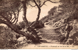 NÂ°9057 Z -cpa Cap Martin -promenade Au Bord De La Mer- - Autres & Non Classés