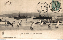 NÂ°8976 Z -cpa Toulon -la Rade Et L'escadre- - Toulon