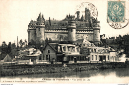 NÂ°8942 Z -cpa ChÃ¢teau De Pierrefonds -vue Prise Du Lac- - Châteaux