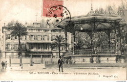 NÂ°8944 Z -cpa Toulon -place D'Armes Et La PrÃ©fecture Maritime- - Toulon