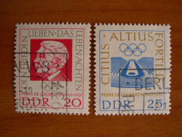 RDA  Obl  N°  646/47 - Used Stamps