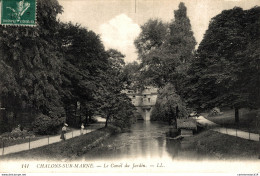 NÂ°9844 Z -cpa Chalons Sur Marne -le Canal Du Jardin- - Châlons-sur-Marne