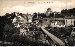 NÂ°9802 Z -cpa Avallon -vue Sur Les Fondreaux- - Avallon