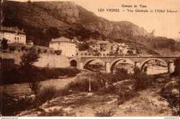 NÂ°9772 Z -cpa Les Vignes -vue GÃ©nÃ©rale Et L'hÃ'tel Solanet- - Autres & Non Classés