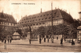 NÂ°9647 Z -cpa Strasbourg -place Gutenberg- - Strasbourg