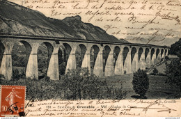 NÂ°9629 Z -cpa Viaduc De Crozet -environs De Grenoble- - Ponts