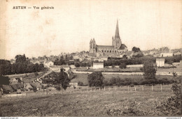 NÂ°9588 Z -cpa Autun  -vue GÃ©nÃ©rale- - Autun