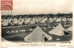 NÂ°9490 Z -cpa Camp De Valbonne -une Revue De Literie- - Casernes