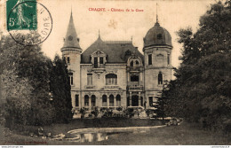 NÂ°9470 Z -cpa Chagny -chÃ¢teau De La Gare- - Chagny