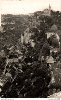 NÂ°10637 Z -cpsm Rocamadour -le Sanctuaire Et Le ChÃ¢teau- - Rocamadour