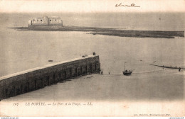 NÂ°10554 Z -cpa Le Portel -le Port Et La Plage- - Le Portel