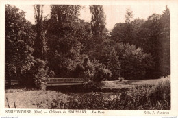 NÂ°10518 Z -cpa SÃ©rifontaine -chÃ¢teau Du Saussart -le Parc- - Autres & Non Classés