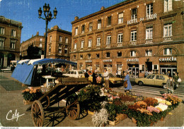NÂ°10469 Z -cpsm Toulouse -le MachÃ© Place Du Capitole- - Markets