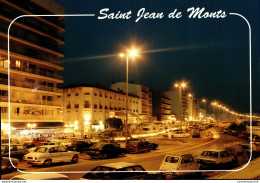 NÂ°10395 Z -cpsm Saint Jean De Monts -Peugoet 504, Citroen Dyane, Ford - Voitures De Tourisme