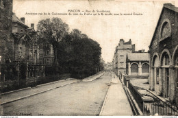 NÂ°10336 Z -cpa Macon -rue De Strasbourg- - Macon