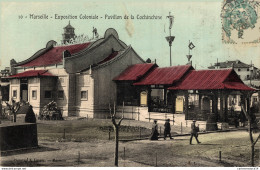 NÂ°10272 Z -cpa Marseille -exposition Coloniale -pavillon De La Cochinchine- - Kolonialausstellungen 1906 - 1922