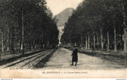 NÂ°10304 Z -cpa Grenoble -le Cours Saint AndrÃ©- - Grenoble