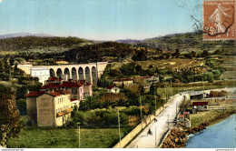 NÂ°10202 Z -cpa Bandol -hÃ'tel Des Bains Et Le Viaduc De La Reppe- - Bandol