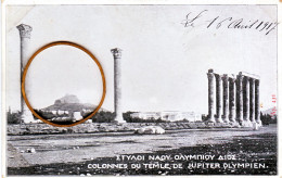 Grece ATHENES Colonnes Du Temple De JUPITER Olympien - Greece