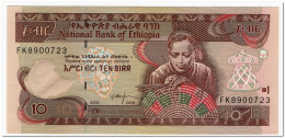 ETHIOPIA,10 BIRR,2008,P.48e,UNC - Etiopía