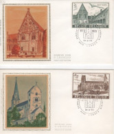 FDC Soie - Timbre N° 1662/65 - 1971-1980