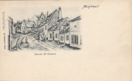 (CPA  ) MONTREUIL SUR MER  Cavée De St Firmin - Montreuil