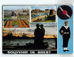 BREST : Carte Souvenir - état - Brest