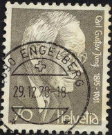 Suisse Poste Obl Yv:1069 Mi:1139 Carl Gustav Jung 1875-1961 (TB Cachet à Date) - Used Stamps