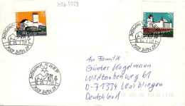 Suisse Poste Obl Yv:1026-1028 Pro Patria Châteaux Suisses (TB Cachet à Date) - Used Stamps
