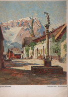 92237 - Partenkirchen - Floriansplatz, Hanns Maurus - Ca. 1960 - Garmisch-Partenkirchen