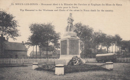 (CPA  )  NOEUX LES MINES  Monument Elevé A La Memoire Des Ouvriers Morts Pour La France - Noeux Les Mines