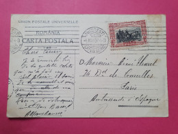 Roumanie - Carte Postale De Bucarest Pour Paris En 1907 - Réf 3654 - Covers & Documents