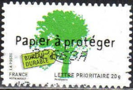 France Poste AA Obl Yv: 183 Mi:4432 Papier à Protéger Bureau Durable (Obl.mécanique) - Gebruikt