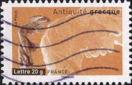 France Poste AA Obl Yv: 106 Mi:4202 Victoire De Samothrace (Lign.Ondulées) - Gebruikt