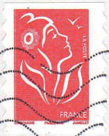 France Poste AA Obl Yv:  49b Mi:2895IIBc Marianne De Lamouche Phil@poste (Lign.Ondulées) Sur Fragment - Gebraucht