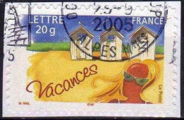 France Poste AA Obl Yv:  53 Mi:3941 Vial Vacances (TB Cachet à Date) 25-9-2005 - Gebraucht