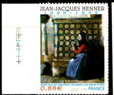 France Poste AA N** Yv: 223 Mi:4566 Jean-Jacques Henner Bord De Feuille - Ongebruikt