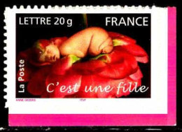 France Poste AA N** Yv:  54 Mi:3957I C'est Une Fille Anne Geddes Coin D.feuille - Neufs