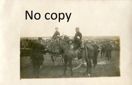 CARTE PHOTO FRANCAISE 44e RAC - ARTILLEUR INFIRMIER A GUERBIGNY PRES DE ANCDECHY - ROYE SOMME GUERRE 1914 1918 - Guerre 1914-18