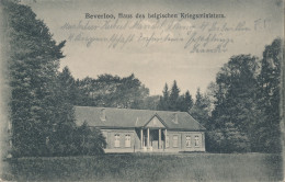 BEVERLOO HAUS DES BELGISCHEN KRIEGSMINISTERS    FELDPOSTKARTE        ZIE SCANS - Leopoldsburg (Beverloo Camp)