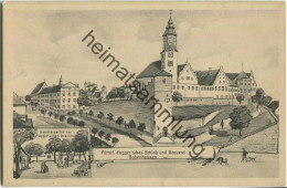 Babenhausen - Fürstl. Fuggersches Schloss Und Brauerei - Verlag Hans Pernat München - Feldpost Gel. 1917 - Andere & Zonder Classificatie