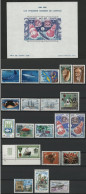 Nouvelle Calédonie Année Complète 1981 DONT Poste Aérienne, N° 443 à 452 + PA 210 à 219 + Bloc 4. Neufs ** (MNH). TB - Full Years