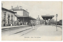 Cpa. 54 FROUARD (ar. Nancy) La Gare (Intérieur Animé)  Ed. Nancy A. N° 2430 - Frouard