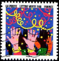 France Poste AA Obl Yv:1194 Mi:6285 Jolivet La Fête (Lign.Ondulées) - Gebraucht