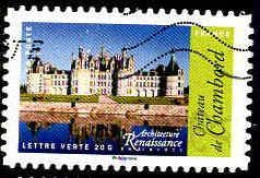 France Poste AA Obl Yv:1114 Mi:6104I Château De Chambord (Obl.mécanique) - Used Stamps