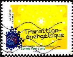 France Poste AA Obl Yv:1062 Mi:6017 Transition énergétique (Lign.Ondulées) - Used Stamps